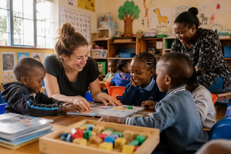 Childcare volunteer program at daycare centre in Arusha Tanzania