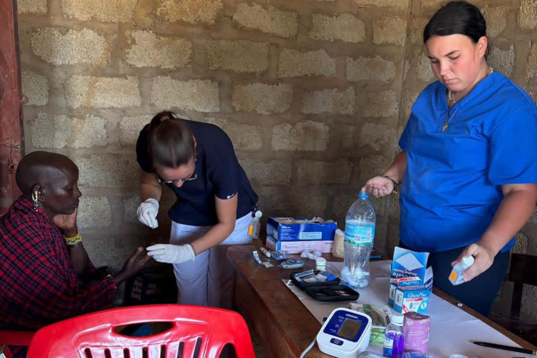 Medical and public health volunteers supporting community healthcare initiatives in Arusha, Tanzania.