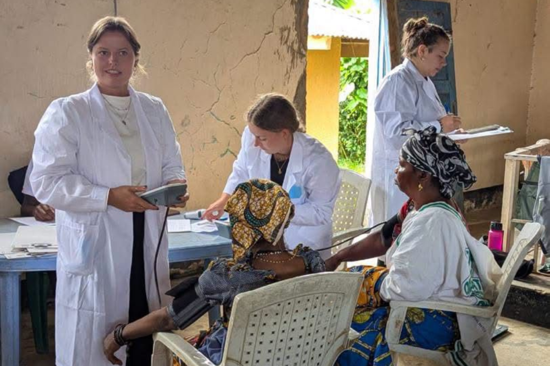 Community health clinic providing healthcare services in rural Tanzania.